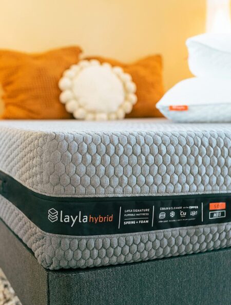 Layla Hybrid Mattress: Flippable Firmness for Personalized Comfort