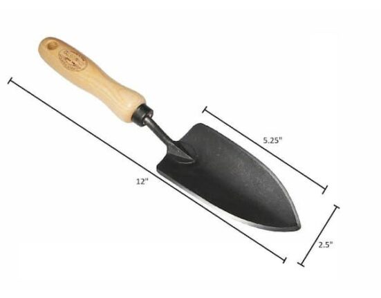 DeWit Professional Planting Trowel: Handcrafted Quality with Lifetime Warranty
