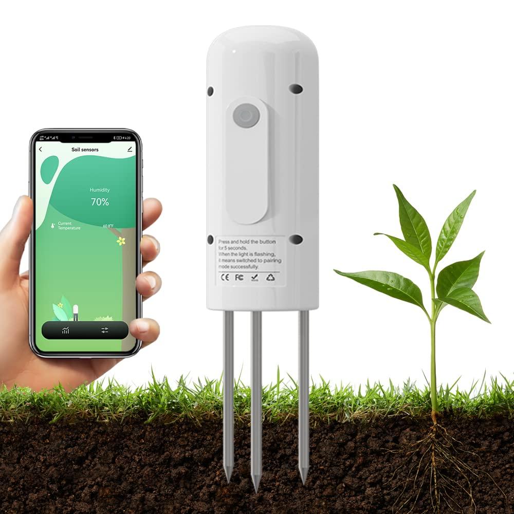 Smart Garden Sensors: Monitor Soil Moisture and Plant Health Remotely