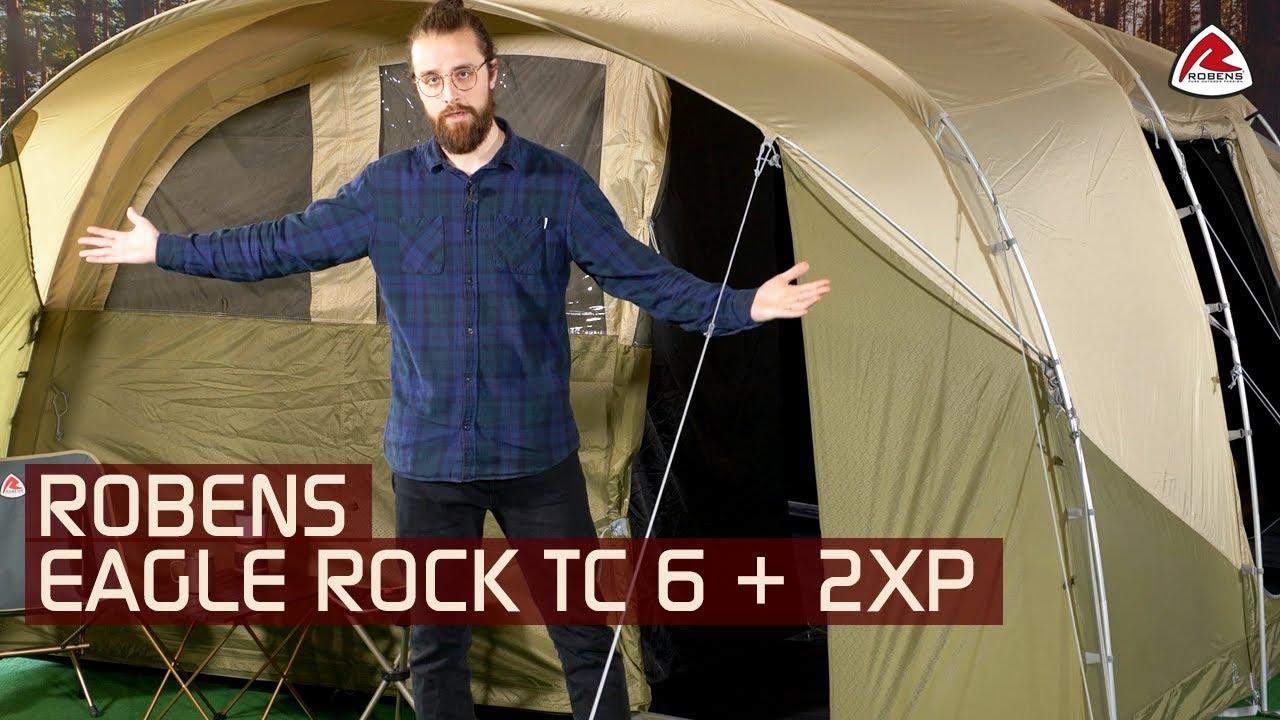 Robens Eagle Rock 6+2XP: Premium Family Tent with Separate Rooms